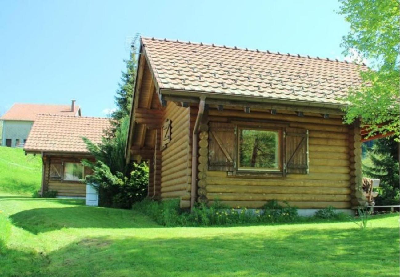 L'Oursblanc Chalet En Rondins La Bresse Exterior foto